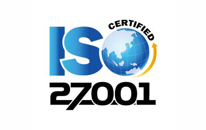 ISO27001，中泰智联发证